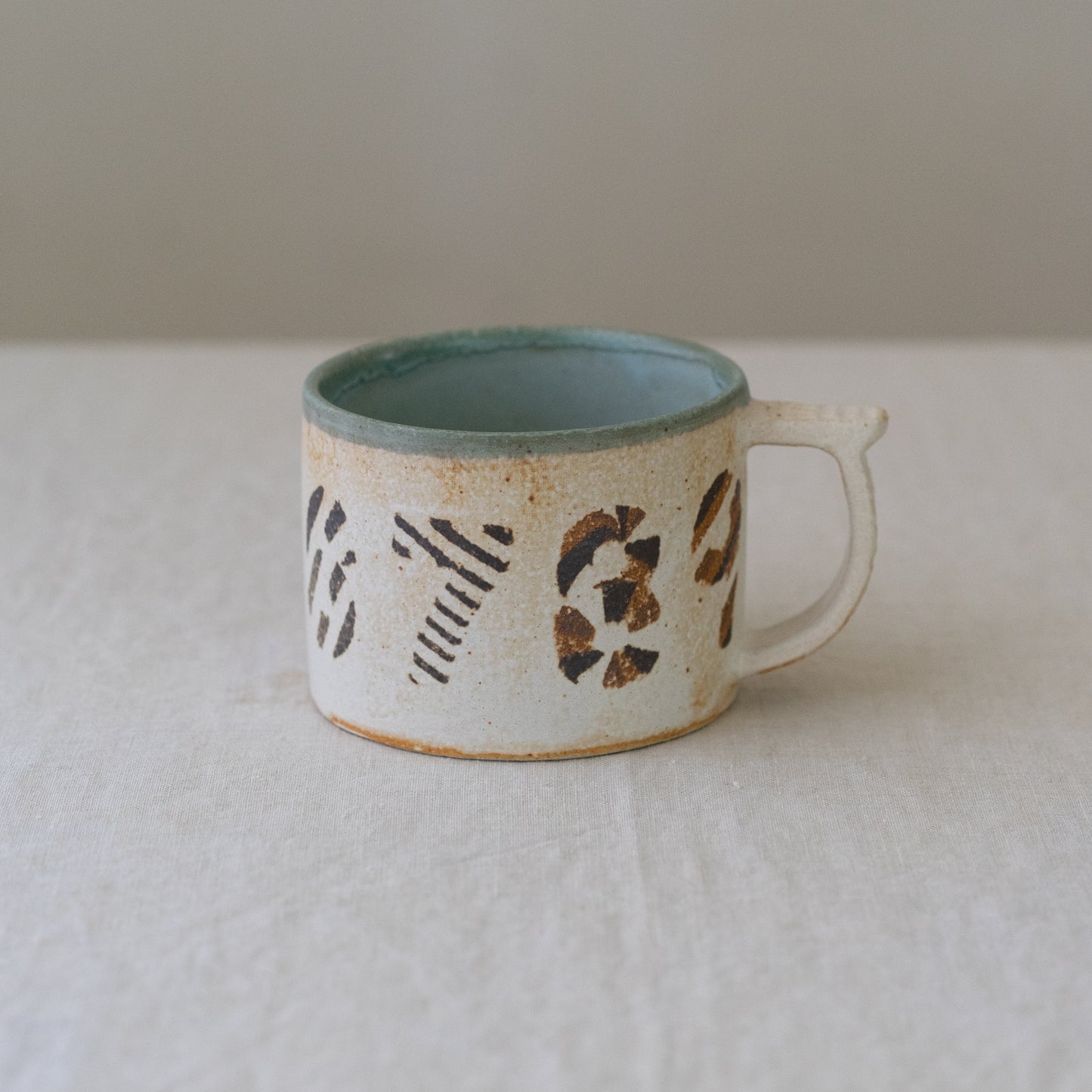 number collage mug no.1