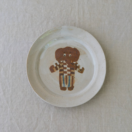 elephant dessert plate no. 3
