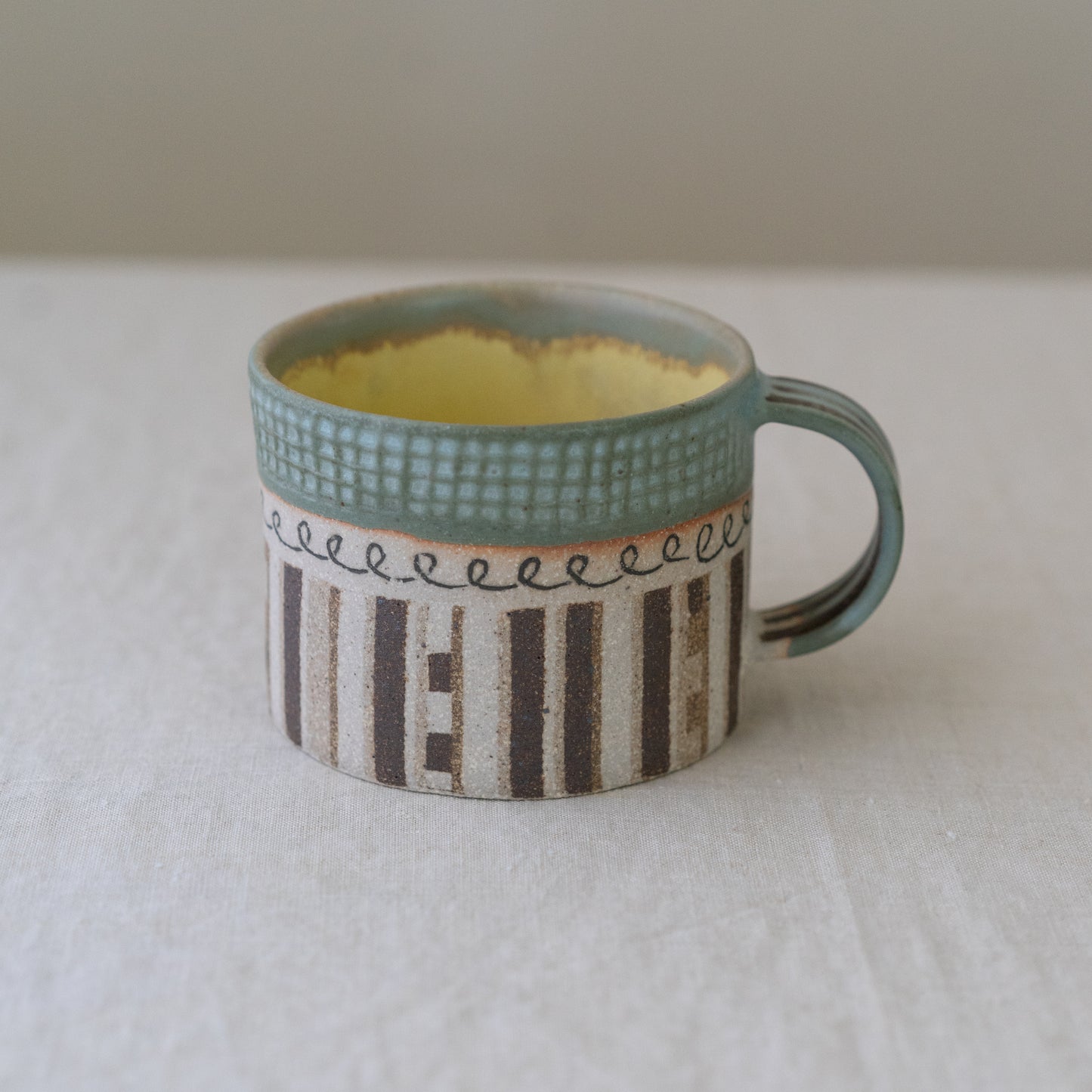 clay collage mug no.1