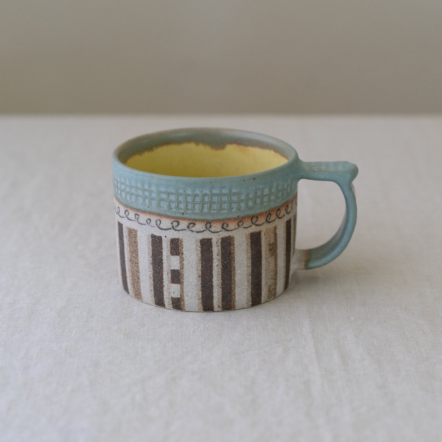 clay collage mug no.2