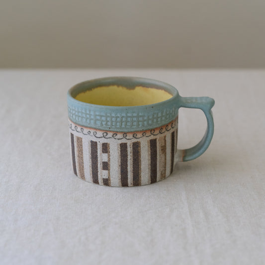 clay collage mug no.2