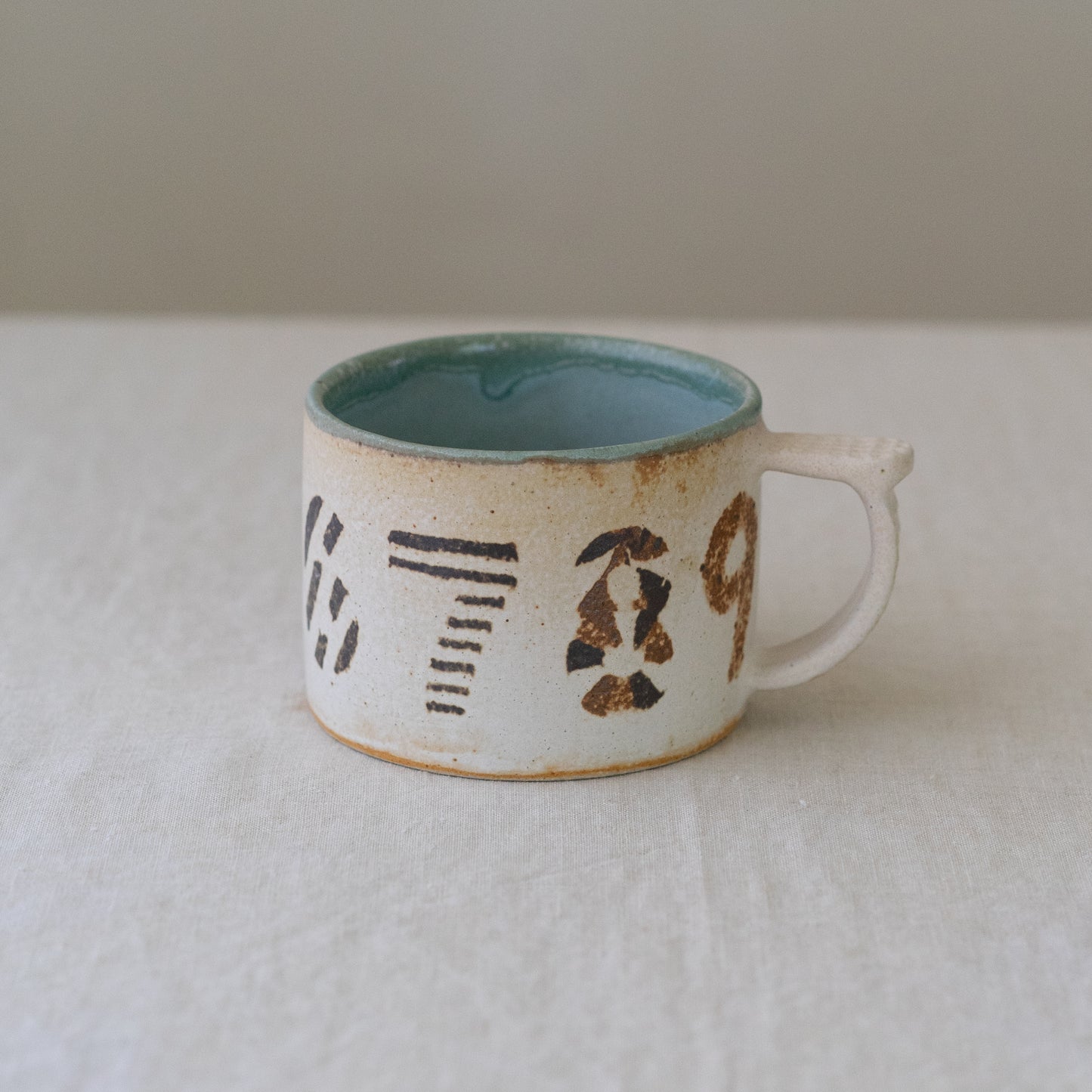 number collage mug no. 2