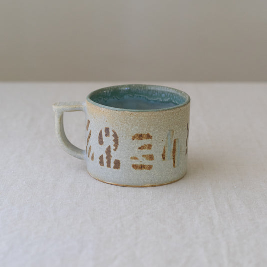 number collage mug no. 4
