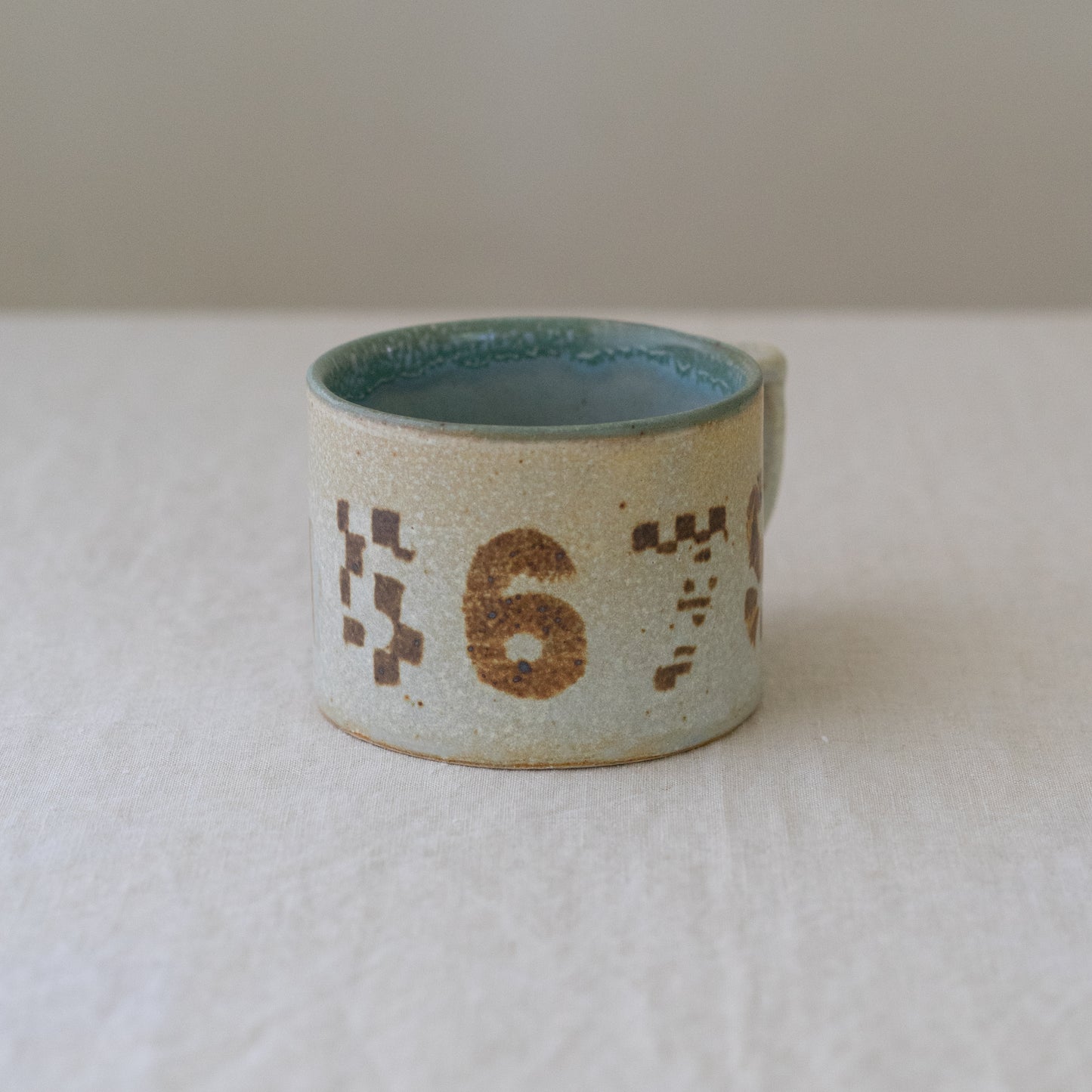 number collage mug no. 4